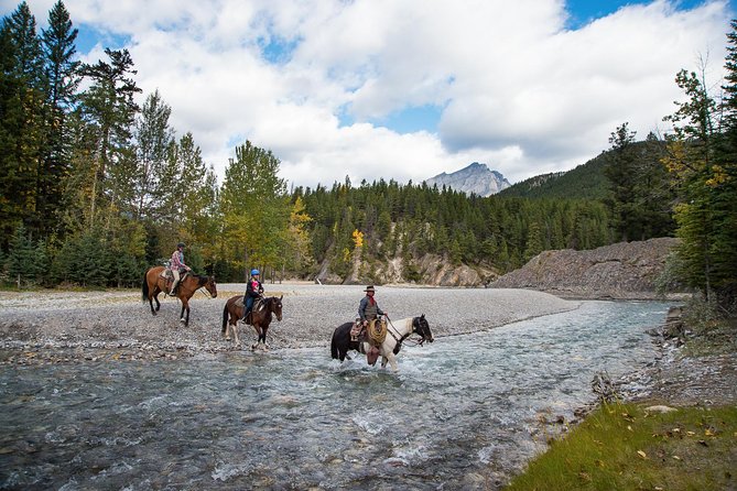 1 Hour Spray River Ride - The short riding lesson makes a difference