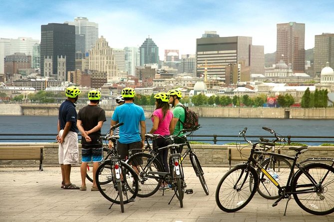3 Hour Montreal City Bike Tour with Wine or Beer (AM & PM) - Old Port and Old Montreal: a strong opening
