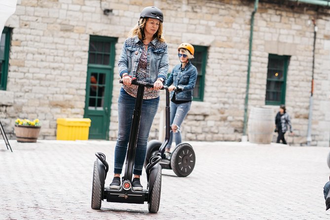30-Minute Distillery District Segway Tour - Cruising the pedestrian-only brick lanes
