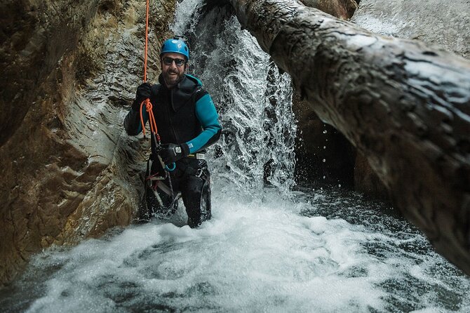 Adrenaline Canyoning Tour - Learning the ropes with Jack, Robyn, Matthieu, or Tanner