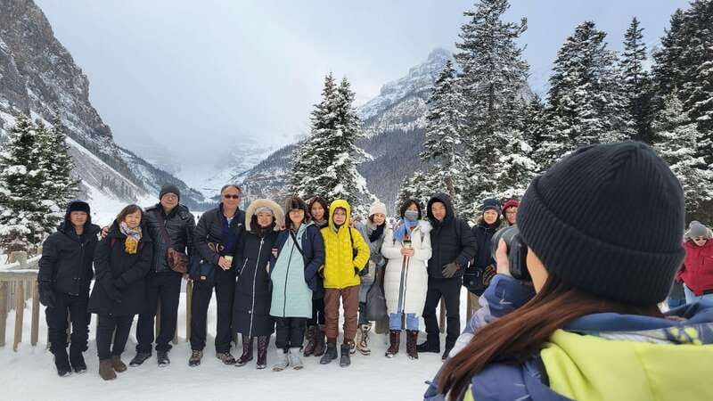Airport Pickup & Private Tour from Calgary to The Rockies! - Two Jack Lake is the scenic high point