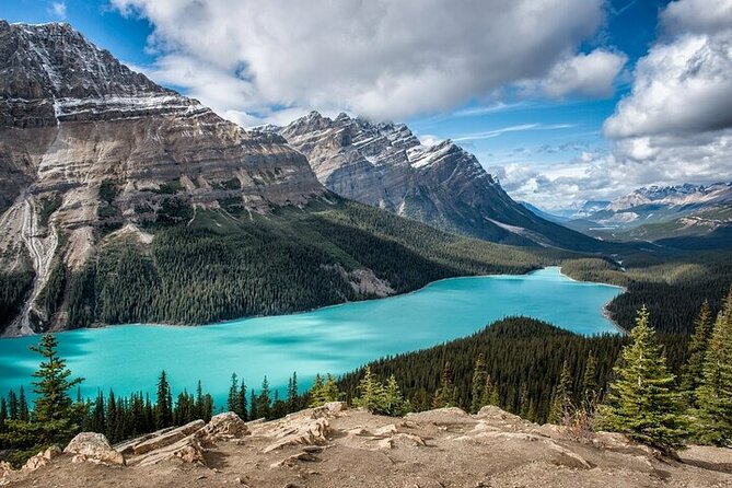 Along Icefields Parkway: Peyto Lake, Bow Lake & Columbia Icefield - The long road to the Rockies begins in Calgary