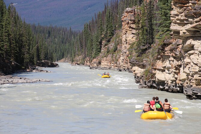 Athabasca Falls Run - The first rapids arrive fast