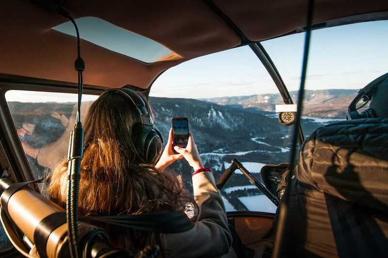 Attitude-Helicopter: Helicopter tour of Quebec City - The 45-minute route over Quebec City