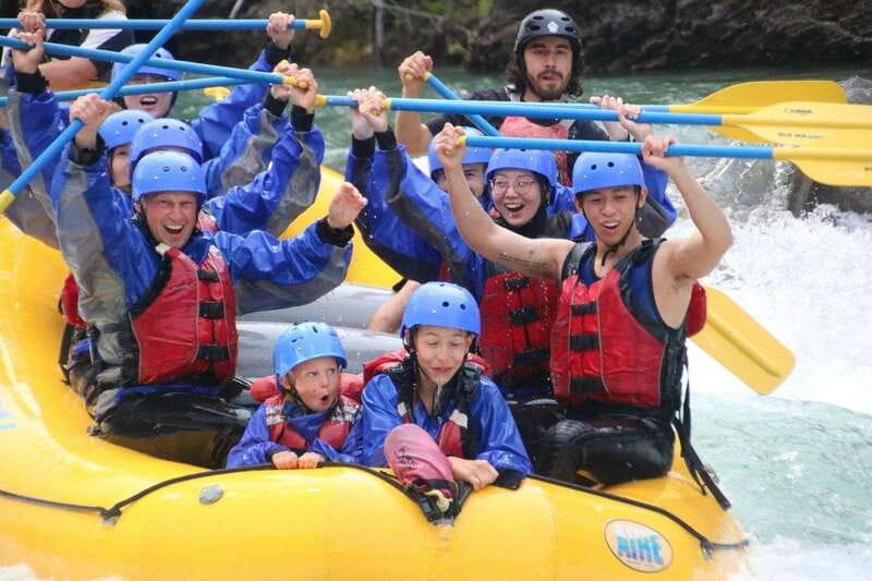Banff: Afternoon Kananaskis River Whitewater Rafting Tour - Arriving at Nakoda Lakeside Lodge