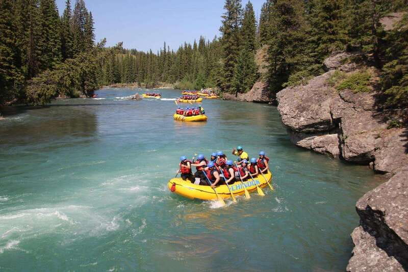 Banff: Afternoon Kananaskis River Whitewater Rafting Tour - The scenic float and cold-water finish