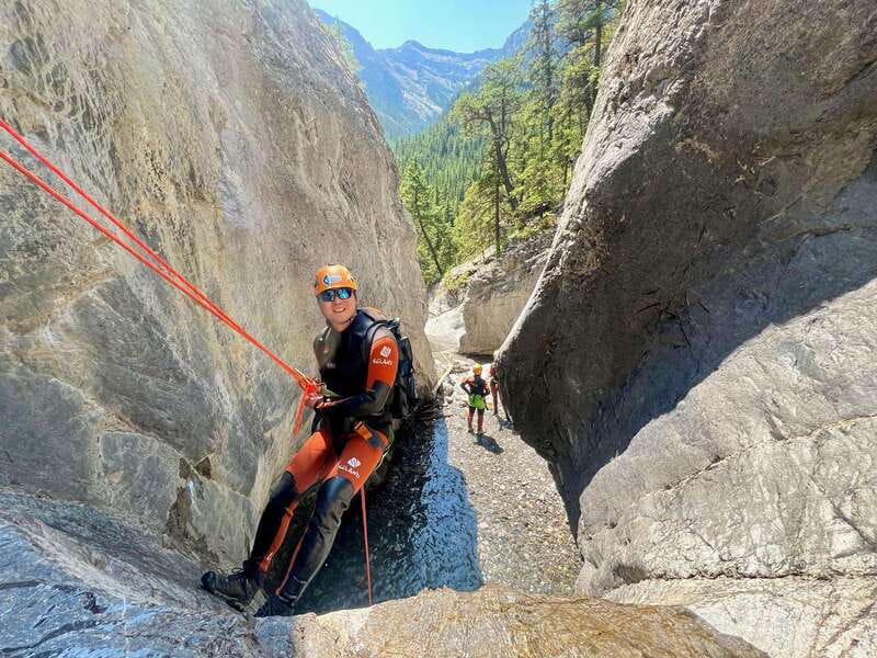 Banff: Beginner Canyoning Half-Day Tour - Why Heart Creek is a smart first canyoning trip
