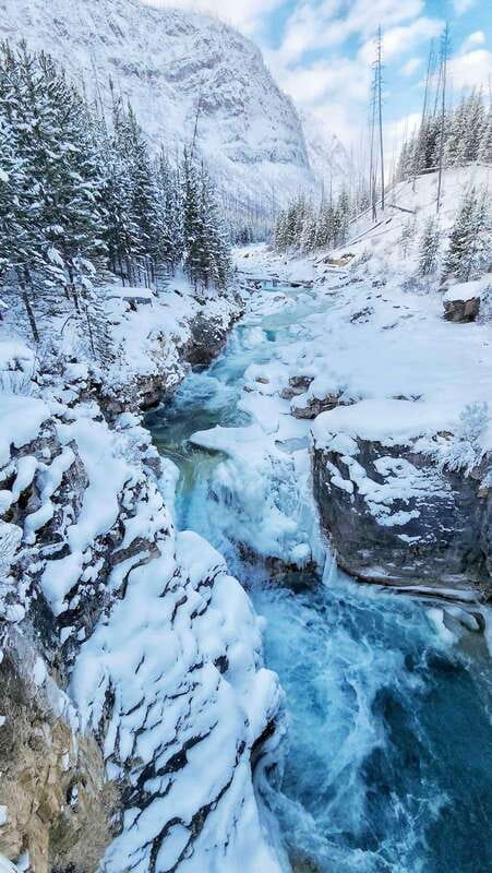 Banff & Canmore: Lake Louise & Marble Canyon - Marble Canyon adds a sharper edge