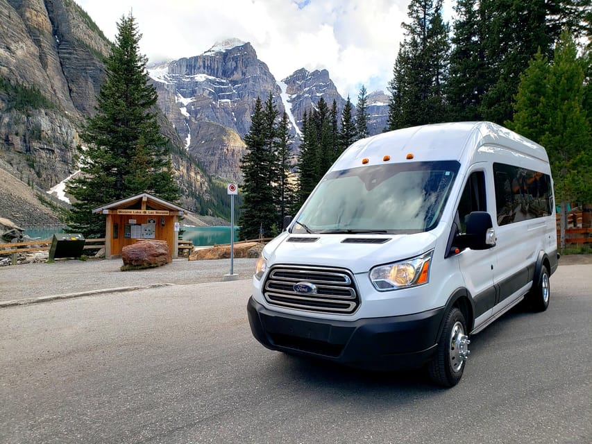 Banff/Canmore- Moraine Lake & Louise-Morning or Sunset Tour - What the van ride is really like