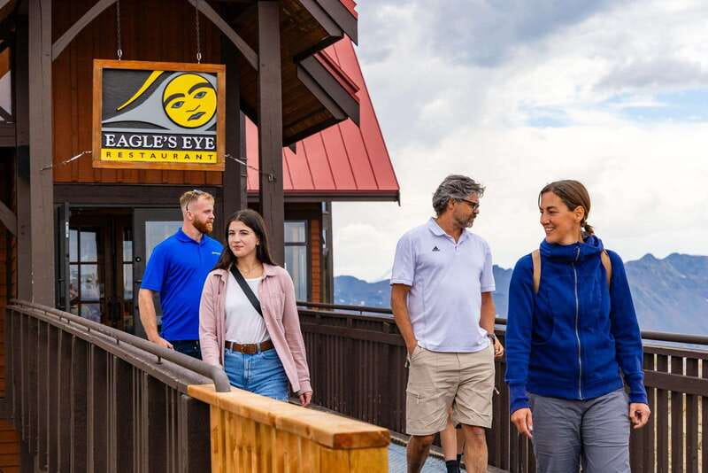 Banff: Grizzly Bear Refuge Tour with Lunch - The gondola and Golden Skybridge