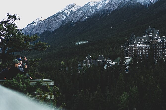 Banff Highlights & Wildlife | Award-Winning Small Group Adventure - Bow Falls and the final chance for wildlife