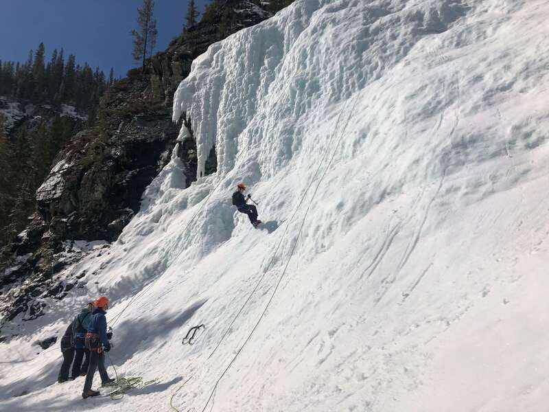 Banff: Introduction to Ice Climbing for Beginners - A winter setting that becomes part of the lesson