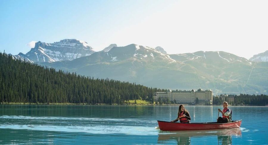 Banff: Lake Louise,Emerald & Johnston Canyon+5More - Emerald Lake and Natural Bridge cross into Yoho National Park
