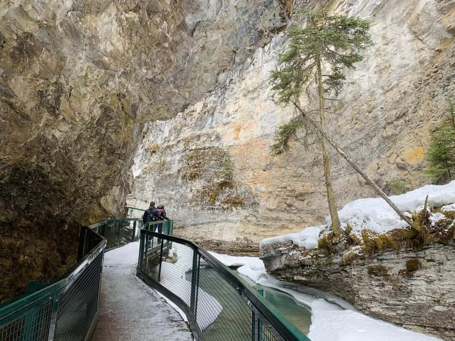 Banff: Lake Louise, Moraine, Emerald & Johnston Canyon Tour - Lake Louise: the first major view
