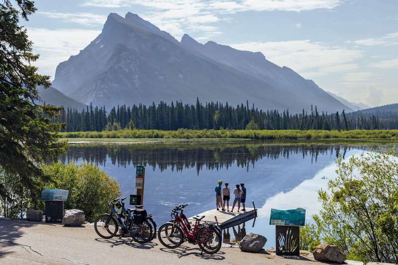 Banff: Mountain Lakeside Guided E-Bike Tour - Lake Minnewanka and a Town Beneath the Water