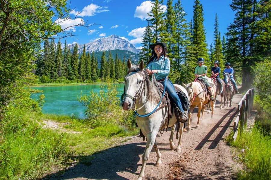 Banff National Park: 1-Hour Bow River Horseback Ride - A gentle start for first-time riders