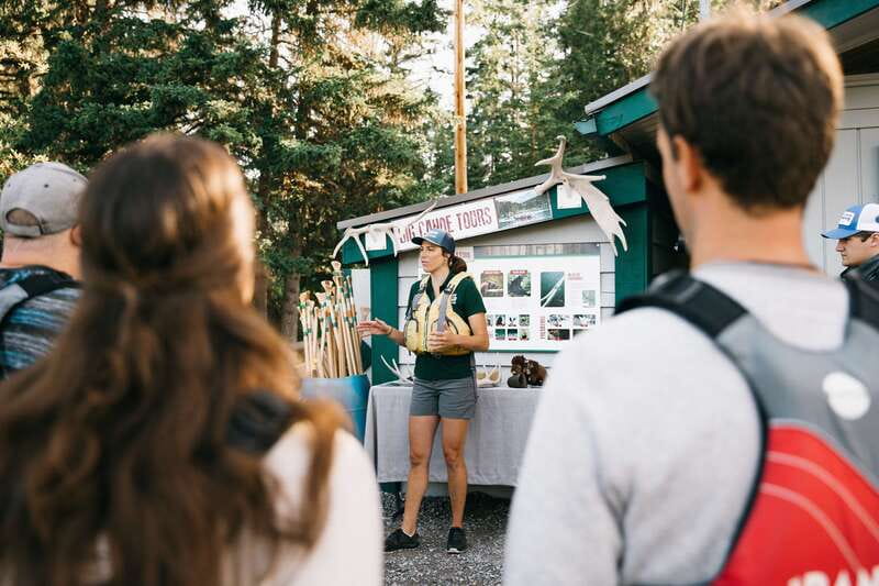 Banff National Park: Big Canoe River Explorer Tour - The safety briefing makes first-time paddling easier