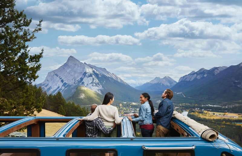 Banff: Vintage Car Legendary Open-Top Touring - What the 90-minute route gives you