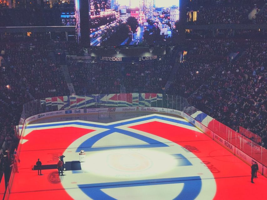 Bell Centre: Montreal Canadiens Ice Hockey Game Ticket - Inside Bell Centre for a Three-Hour NHL Night