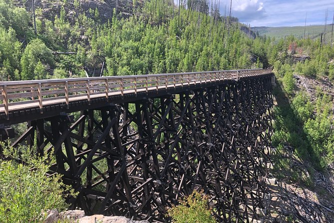 Bicyle Tour on Historical Kettle Valley Railway from Myra Canyon to Penticton - The Naramata Bench brings the wineries into view