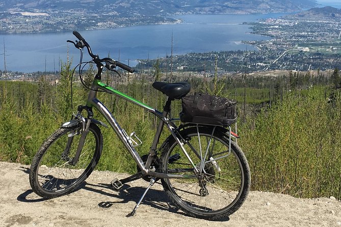 Bicyle Tour on Historical Kettle Valley Railway from Myra Canyon to Penticton - The ride to Chute Lake is easier on paper than in practice
