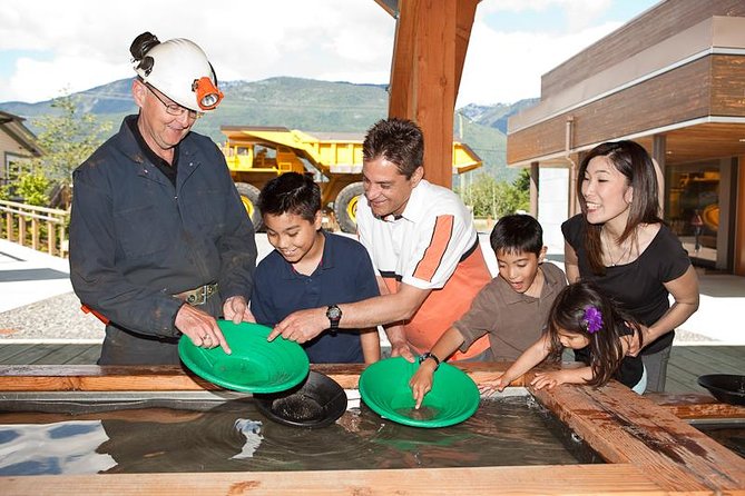 Britannia Mine Museum General Admission - Gold panning adds a simple bit of fun