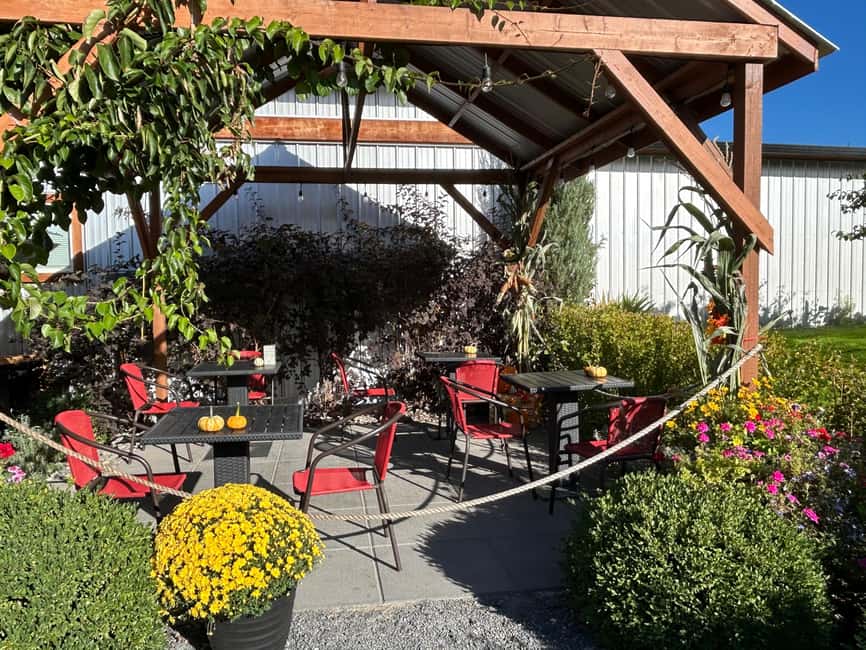 Buzz + Bites! Lunch for Two in East Kelowna - A farm lunch with honey wine at the center