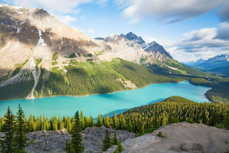 Calgary: 3-Day Lake Louise, Moraine, Emerald, Yoho, Icefield - Day one: Lake Louise, Moraine Lake, and Yoho’s green water