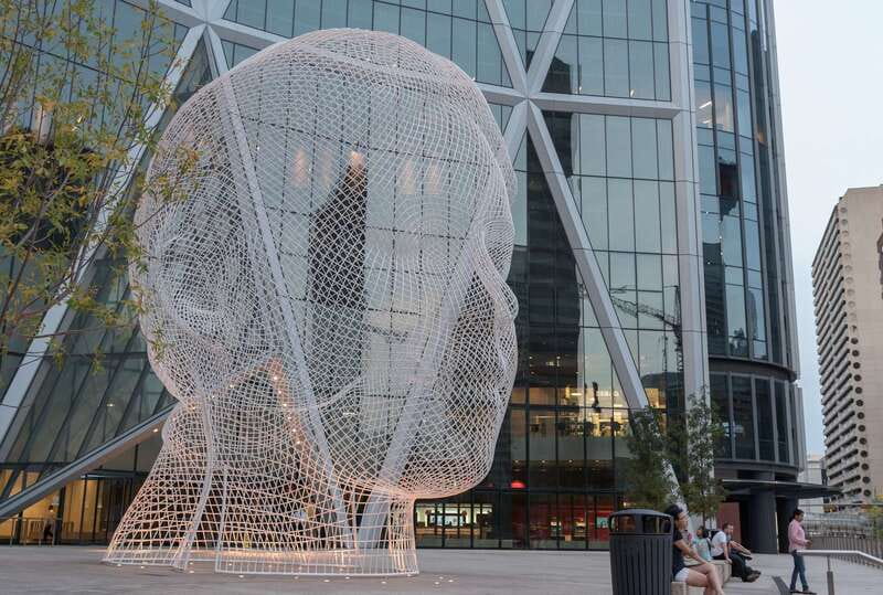Calgary Downtown: 2-Hour Introductory Walking Tour - Public art that gives downtown some personality