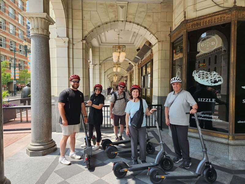Calgary: E-Scooter City Highlights Tour - Why an e-scooter works well in Calgary