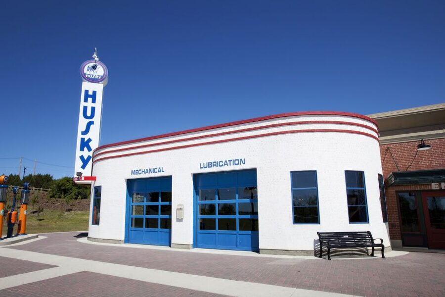 Calgary: Gasoline Alley Museum Admission - The gasoline pumps and signs that give the museum its personality
