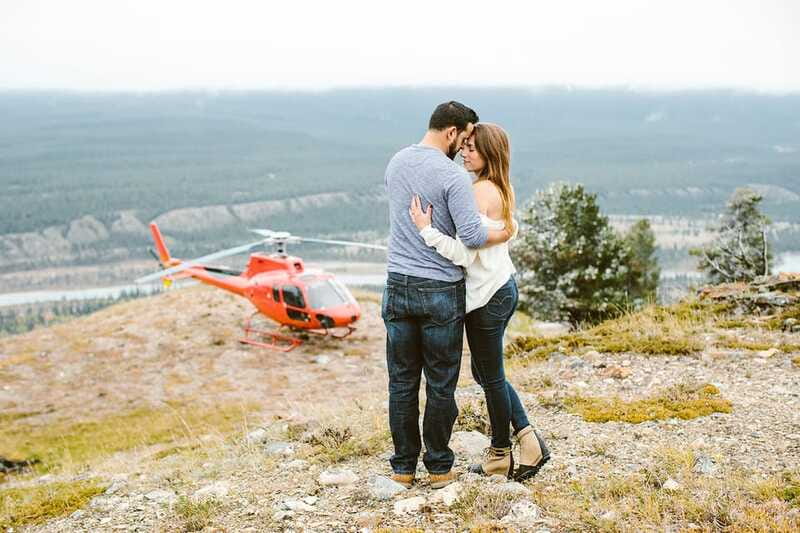 Canadian Rockies: Private Helicopter Tour and Hike for Two - Returning beside Abraham Lake