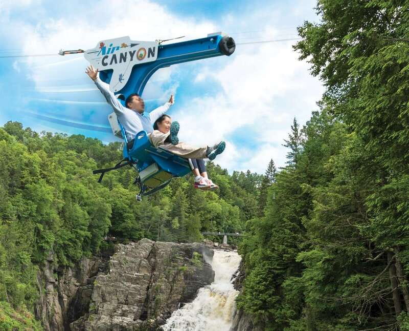 Canyon Sainte Anne: Air Canyon Ride with Park Entry - Practical value at $21 per person