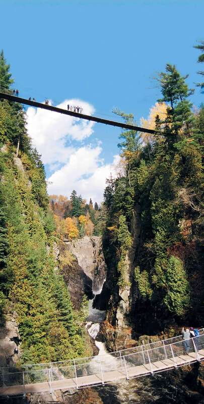 Canyon Sainte Anne: Air Canyon Ride with Park Entry - Entering the park and getting your bearings