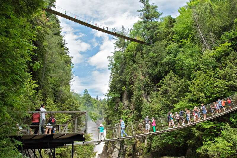 Canyon Sainte-Anne: Park Admission Ticket - A self-guided walk with more variety than expected