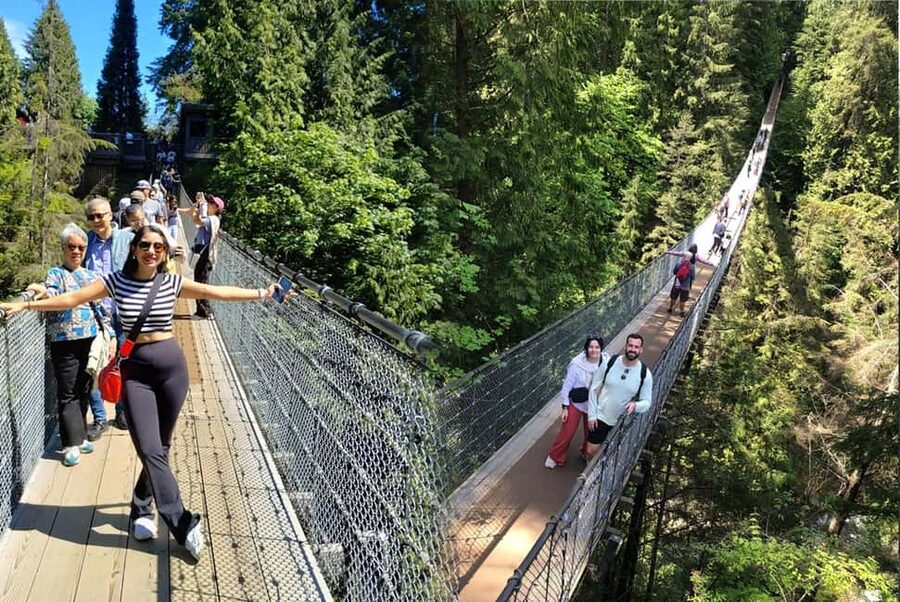 Capilano Br+Grouse Mtn+Dam+Lake&Hatcher/5in1/Small Group/Car - Starting in Vancouver, Stanley Park, and Lion’s Gate Bridge