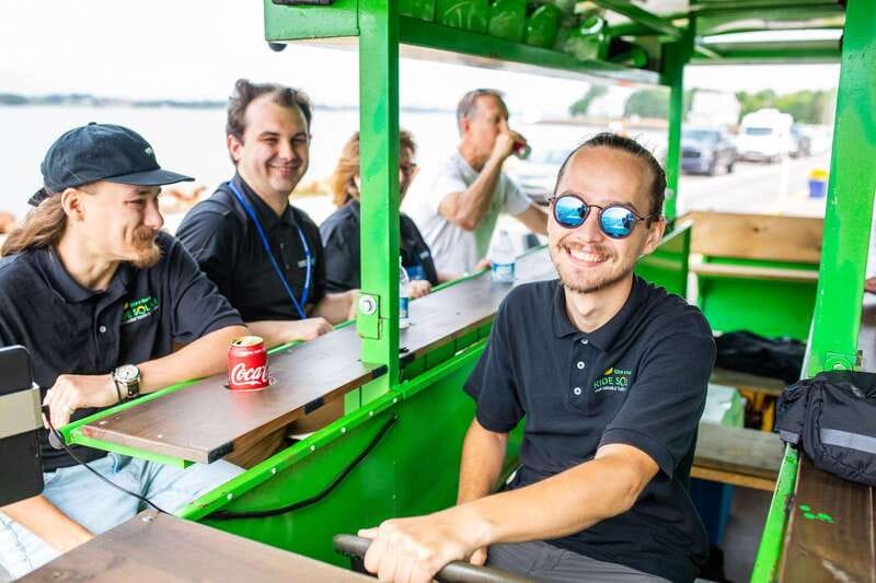 Charlottetown: Solar Food/Drink Party Bike Experience - Rolling through historic downtown Charlottetown