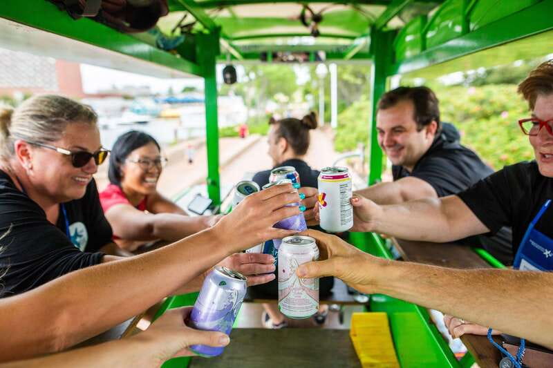 Charlottetown: Solar Food/Drink Party Bike Experience - Starting at Founders’ Food Hall