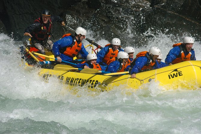 Clearwater, BC, Rafting, Finish in Canadas waterfall capital! - Meeting at Interior Whitewater Expeditions