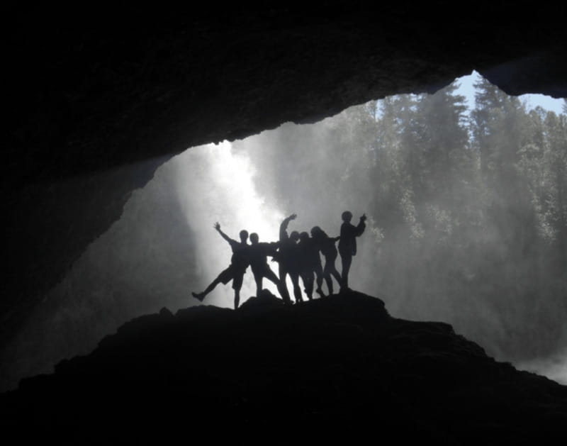 Clearwater BC Rafting with time for a waterfall Tour - How the guides shape the experience