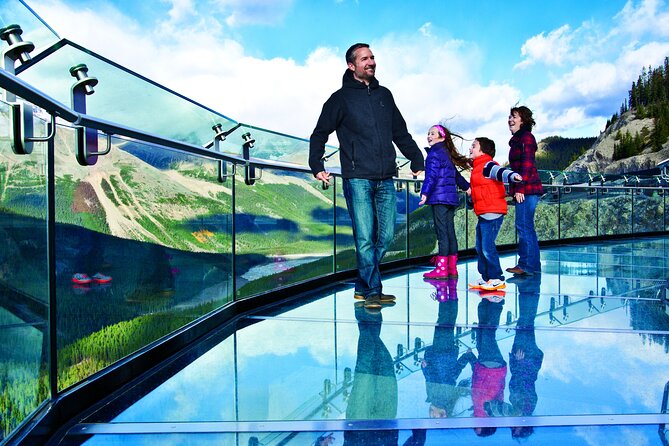 Columbia Icefield Tour with Glacier Skywalk - The Glacier Skywalk above the valley