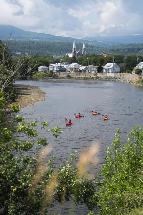 Descent of the Gouffre River in Baie-St-Paul, Charlevoix - La Familiale - Key points before you paddle