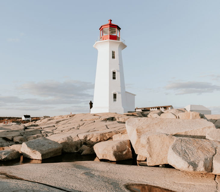 Discover Peggy's Cove: Private Journey from Halifax - Peggy’s Cove lighthouse and granite shore