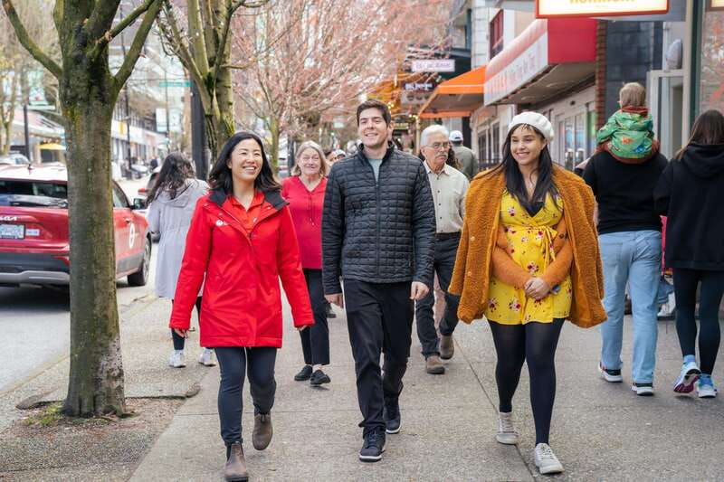 Downtown Vancouver: Asian Eats Walking Food Tour - Riding the train from Vancouver to Richmond
