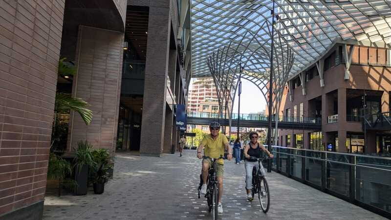 E-bike through Toronto's Dynamic Neighbourhoods - CAMH and a different view of city progress