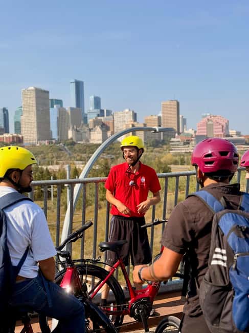 Edmonton: City Bike Tour, Highlights and River Valley - ICE District and the modern city