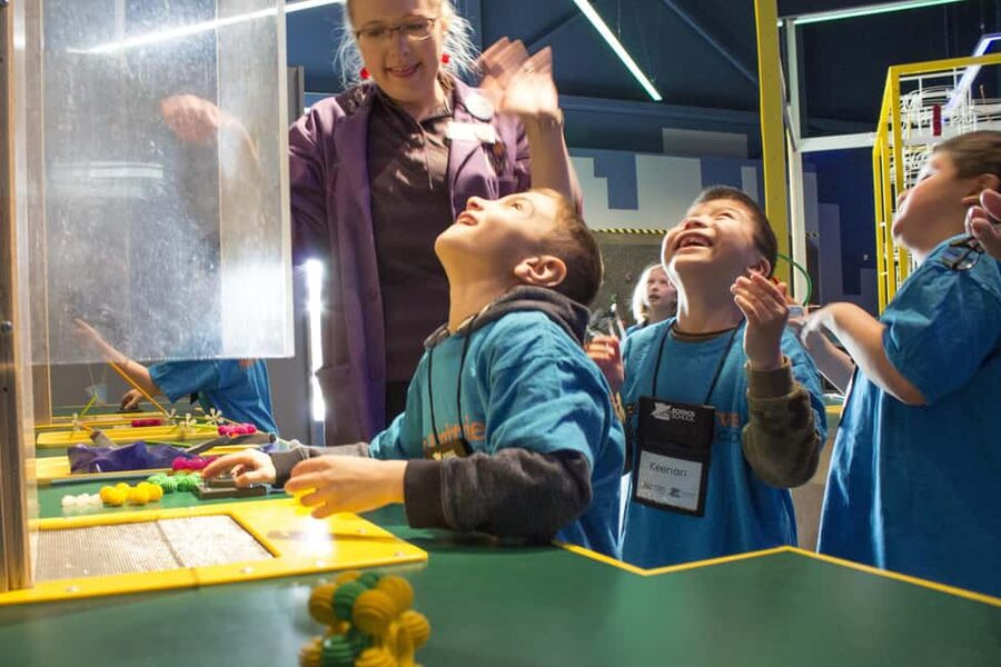 Edmonton: TELUS World of Science General Admission Ticket - Pausing in the Douglas Cardinal Indigenous Traditional Room