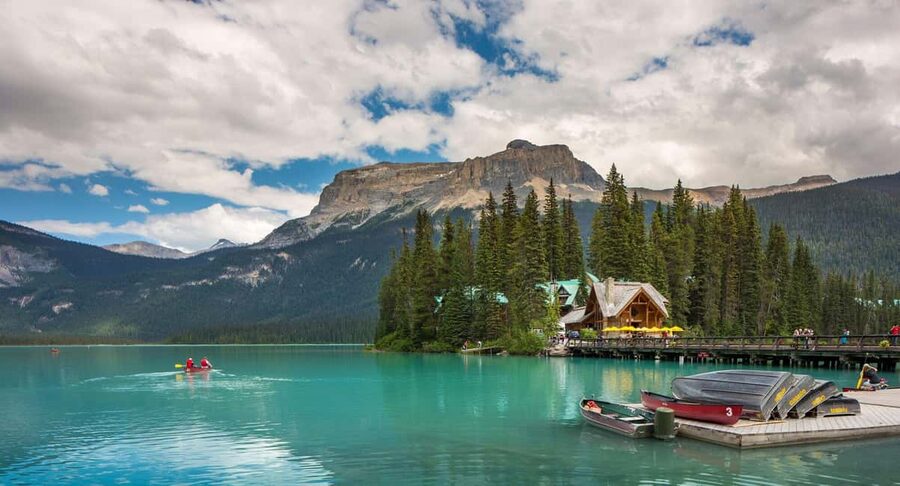 Emerald Lake,Lake Louise JohnstonCanyon&Banff Tour - One long day through Banff and Yoho