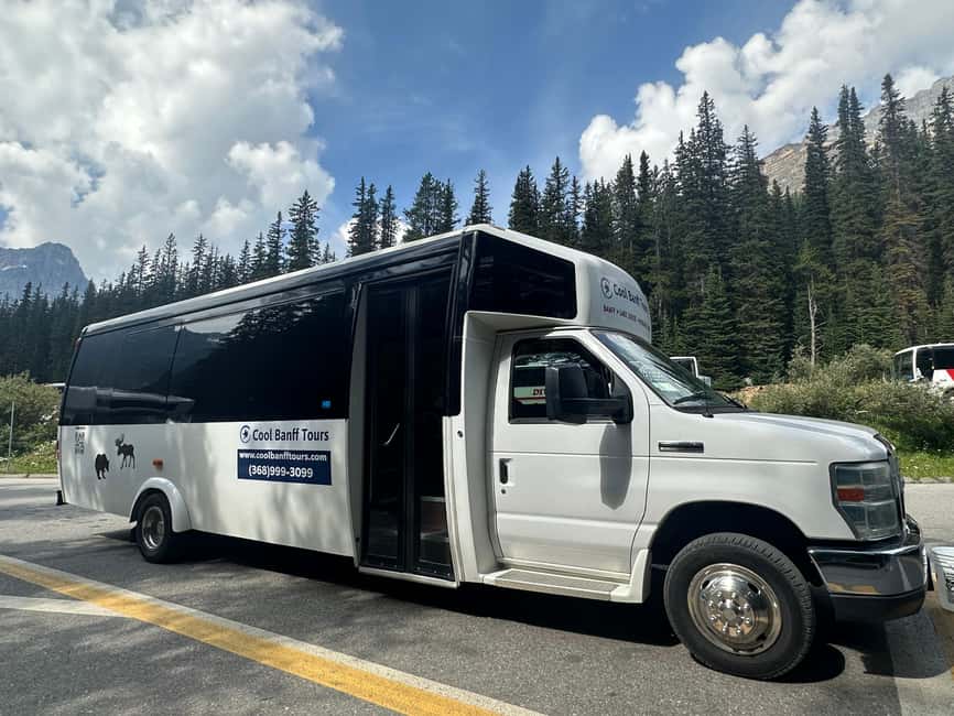 From Banff/Canmore: Moraine Lake, Lake Louise 1.5 hrs Each - Pickup, drop-off, and practical details