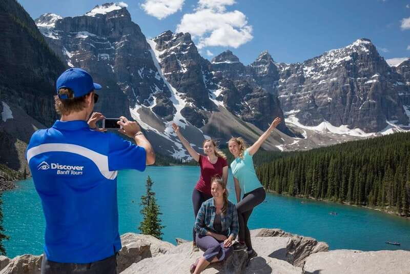 From Banff: Lake Louise and Moraine Lake Sightseeing Tour - Castle Mountain offers a scenic pause
